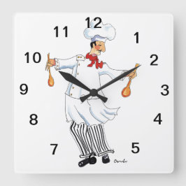 Relógio de Parede do Chef