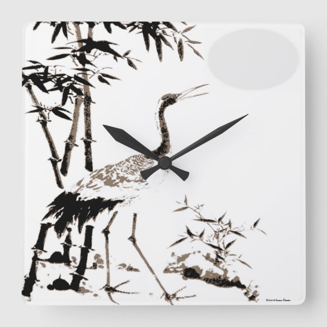 Relógio de Parede do Crane (Frente)