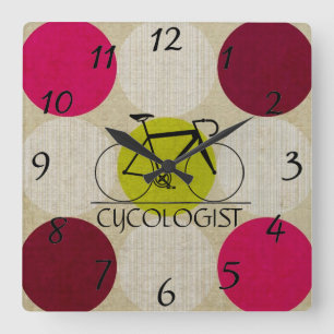 Relógio de Parede do Cycologista
