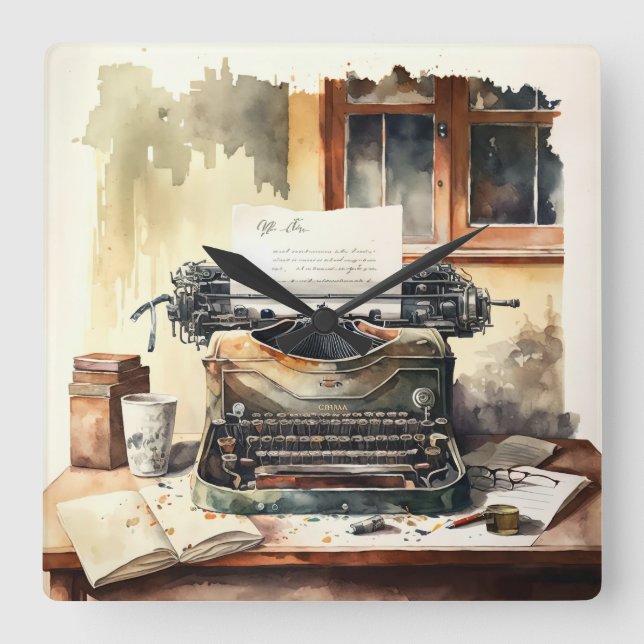 Relógio de Parede do Escritório de Digitalização V (Frente)