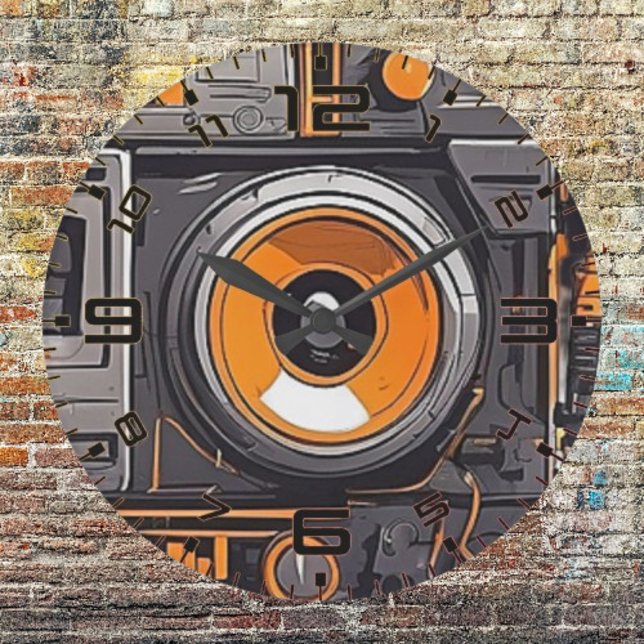 Relógio de Parede do Eterno - Vibes de Música Vint (Criador carregado)