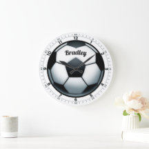 Relógio de Parede do Futebol