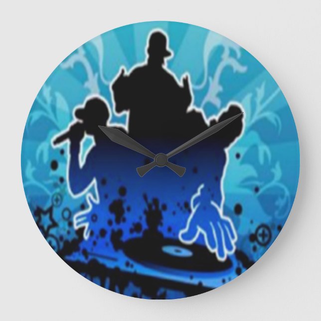 Relógio de Parede do Hip Hop Encore (Frente)