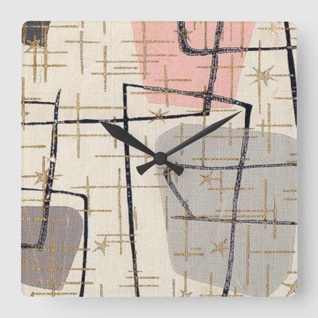 Relógio de Parede do meio século Moderno (Frente)