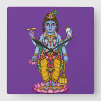 Relógio de Parede do Menino Vishnu