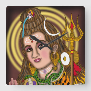 Relógio de Parede do Senhor Shiva