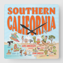 Relógio de Parede do Sul da Califórnia