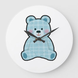 Relógio de parede do ursinho Teddy estético fofo �