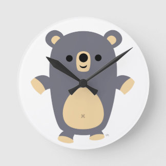 Relógio de Parede do Urso Azul