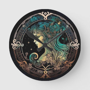 Relógio de Parede do Virgo Elegante