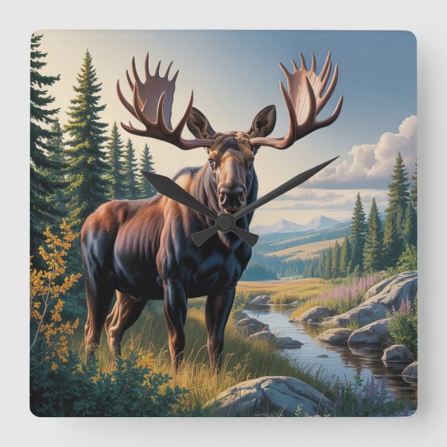 Relógio de Parede Elk (Frente)