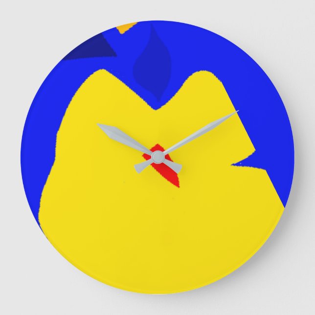 Relógio de Parede em forma de fruta (Frente)