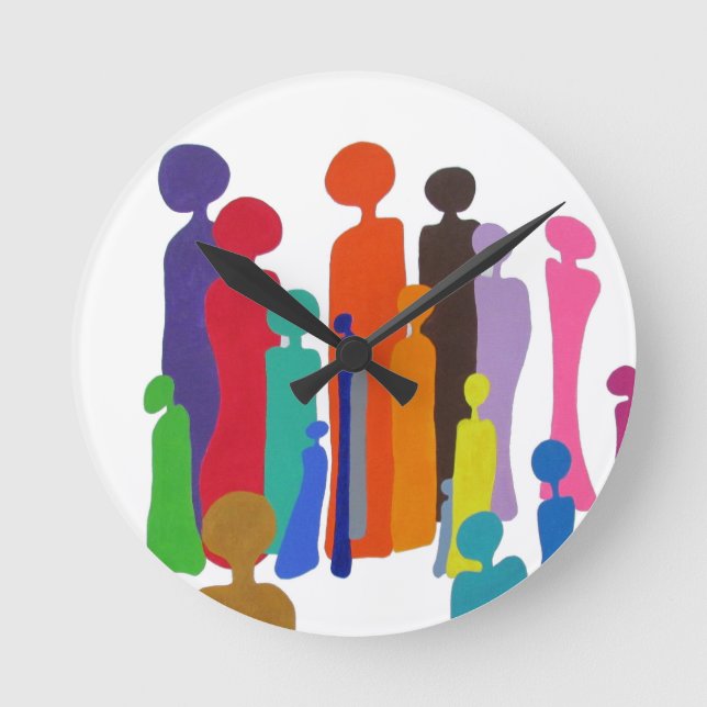 Relógio de Parede Feliz (Frente)