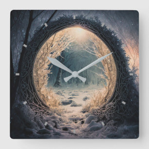 Relógio de Parede Floresta Encantado