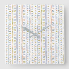 Relógio de Parede Folclórica Escandinavo