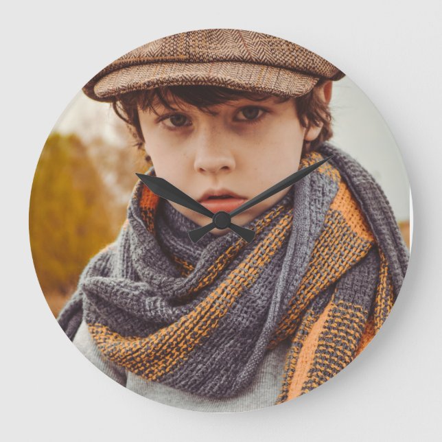 RELÓGIO DE PAREDE FOTOGRÁFICA PERSONALIZADO (Frente)