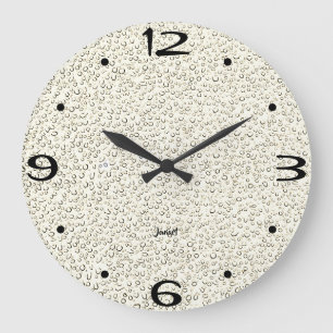 Relógio de Parede Frontier Tan Dapple para Banheir