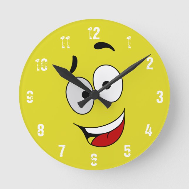 Relógio de Parede Happy Kook Art Clock (Frente)