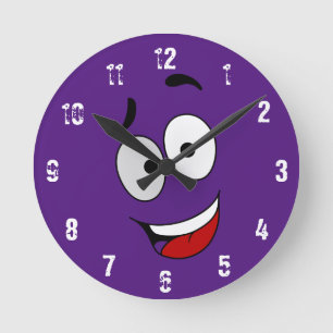Relógio de Parede Happy Kook Art Clock