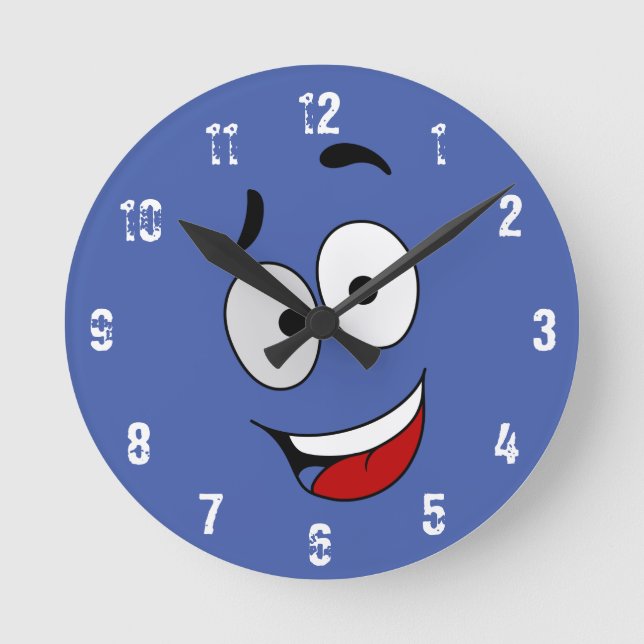 Relógio de Parede Happy Kook Art Clock (Frente)