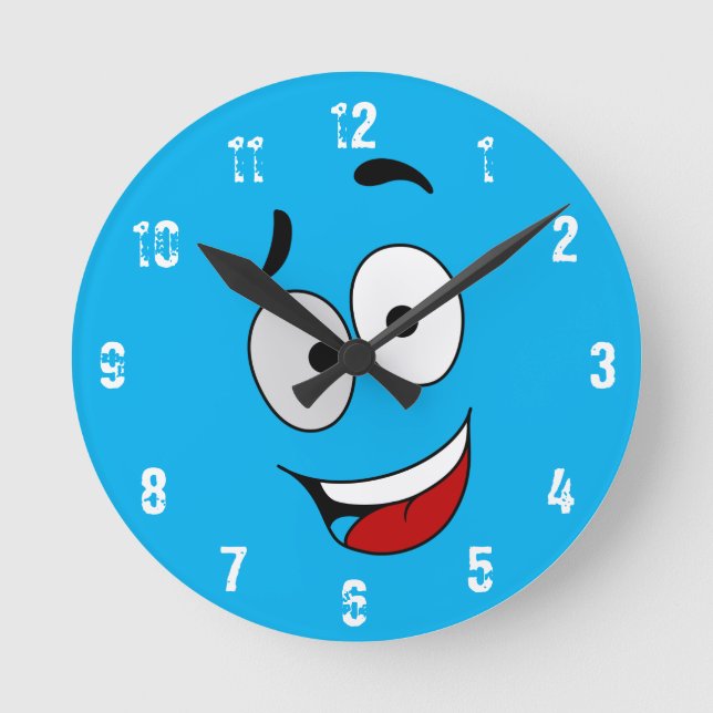 Relógio de Parede Happy Kook Art Clock (Frente)