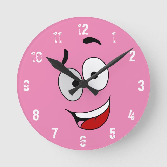 Relógio de Parede Happy Kook Art Clock (Frente)