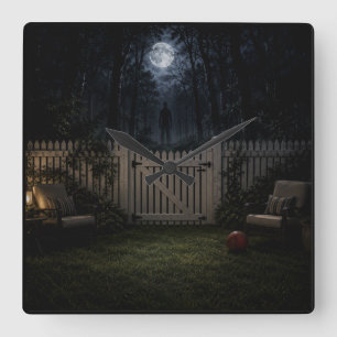 Relógio de Parede Horror Watcher Beyond the Gate