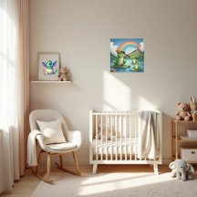 Relógio de Parede Infantil Príncipe Sapo Caprichos