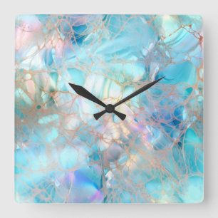 Relógio de Parede Iridescente