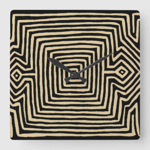 Relógio de Parede Kuna Indian Tortuga Mola