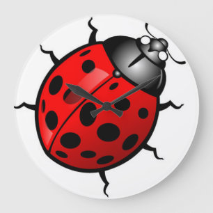 Relógio de Parede Ladybug