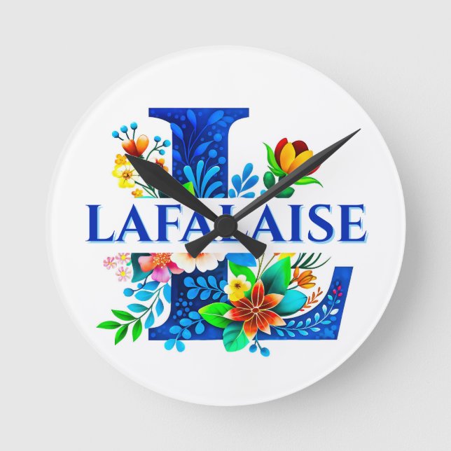 Relógio de Parede LAFALAISE Estilo #280628 (Frente)