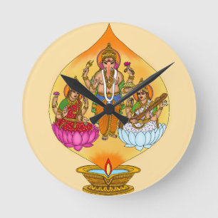 Relógio de Parede Lakshmi Ganesh