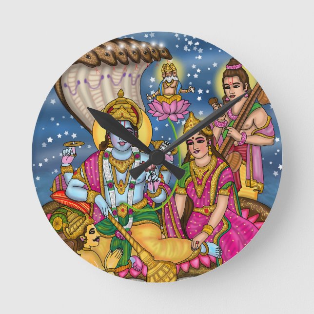 Relógio de Parede Laxmi Narayana (Frente)