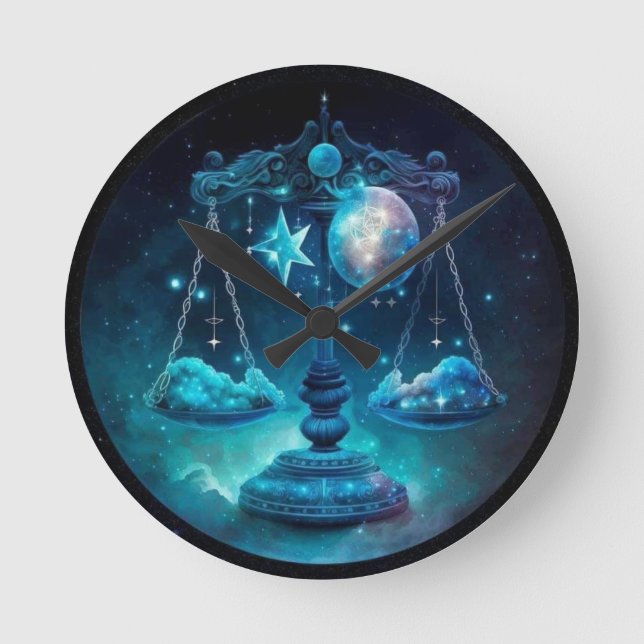 Relógio de Parede Libra Zodiac (Frente)