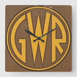 Relógio de Parede - Logotipo GWR (Excelente Wester