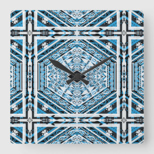 Relógio de Parede Mandala Tribal Novo