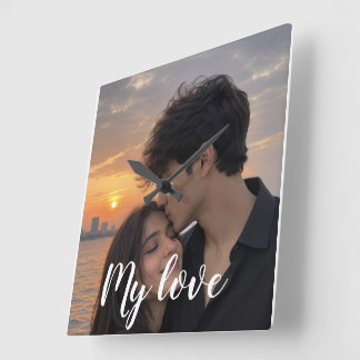 Relógio de parede Meu Amor relógio de parede perso