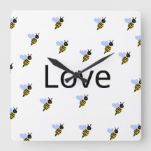 Relógio de Parede Minimalist Love – Desenho Modern