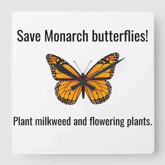 Relógio de Parede Monarca Quadrada (Frente)