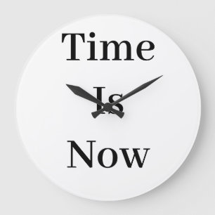 Relógio de Parede Motivacional