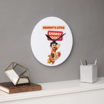 Relógio de Parede Mummy’s Little Energy Rocket Kid