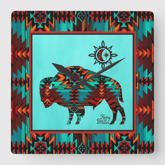 Relógio de Parede na Praça do Sudoeste de Buffalo (Frente)