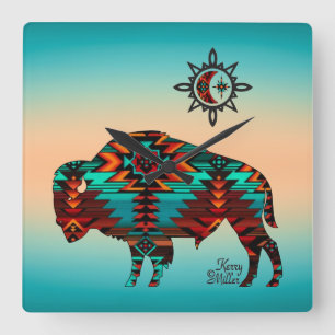 Relógio de Parede na Praça do Sudoeste de Buffalo