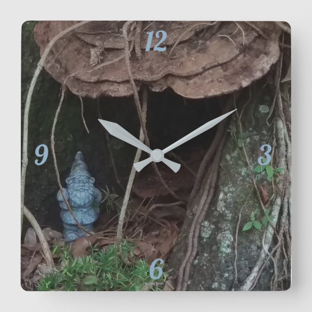 Relógio de Parede Numerada do Gnome Home (Frente)