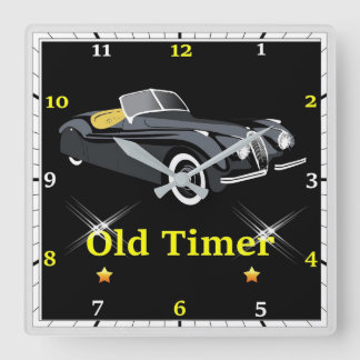 Relógio de Parede Old Timer Jaguar