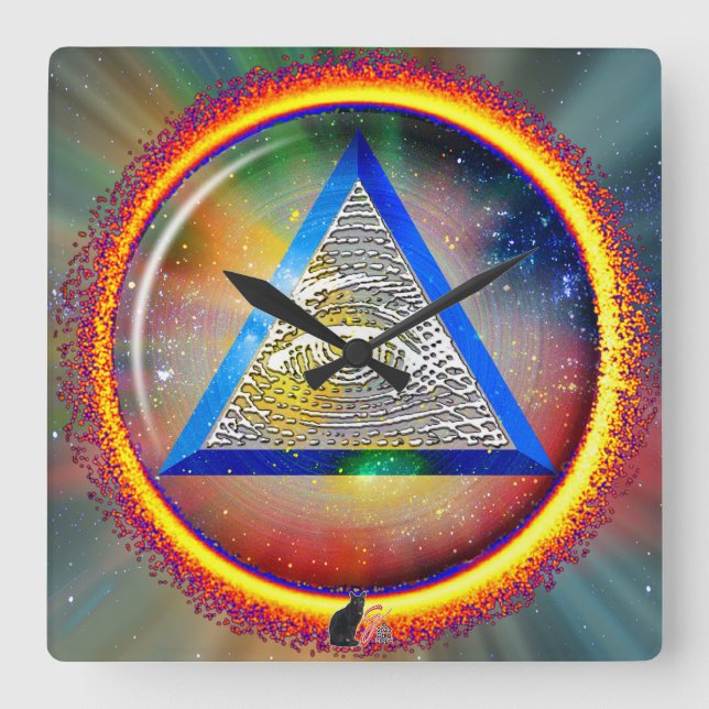 Relógio de Parede Olho da Providência (Frente)