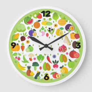 Relógio de parede para cozinha