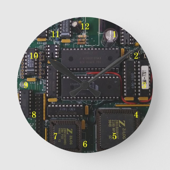Relógio de Parede PCB muito Legal (Frente)