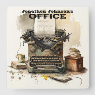 Relógio de Parede Personalizada de Máquina de Máqu